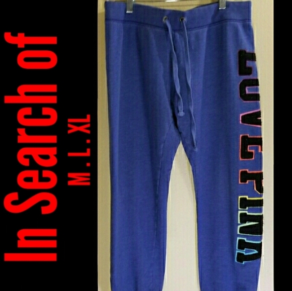 ISO Victoria's Secret Pants Sweatpants Rainbow